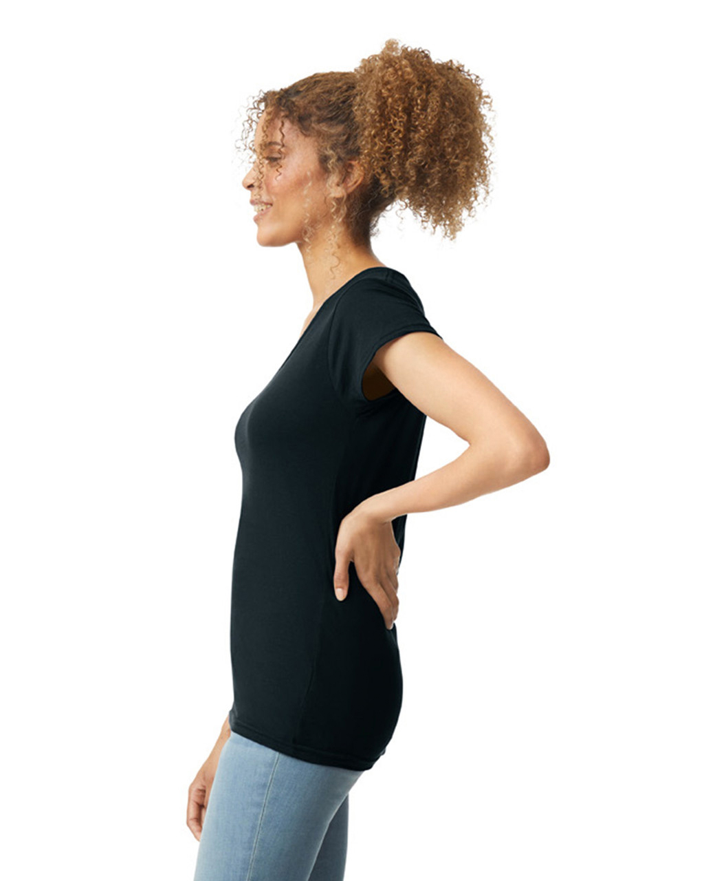 Gildan® 64V00L Side_Teezee_web